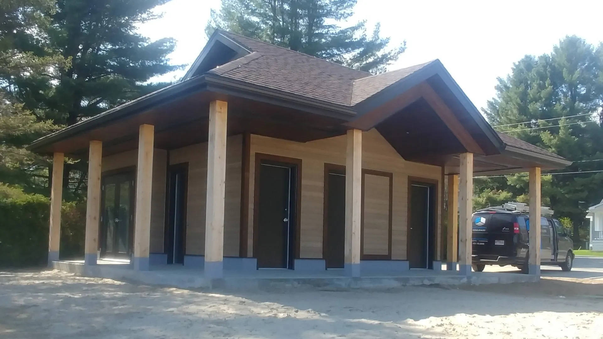 Vue alternative du pavillon