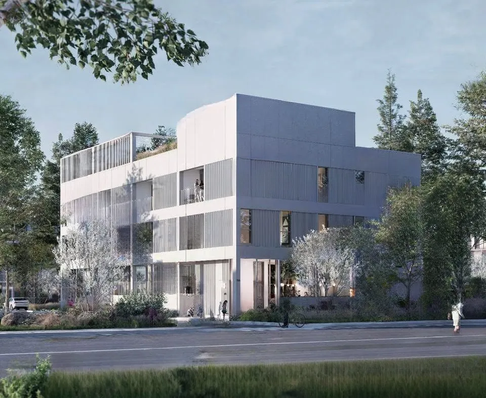 Rendu 3D extérieur du 20 logements à Saint-Charles-Borromée