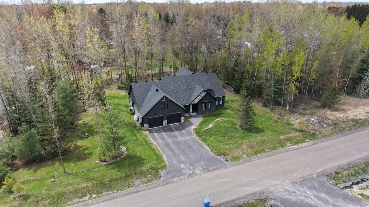 Résidence neuve construite dans Lanaudière
